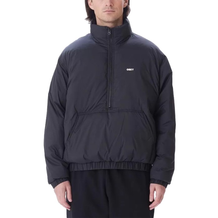 анорак studio mock neck anorak от бренда obey вид слева