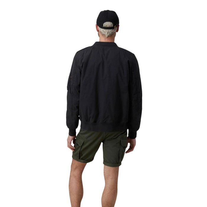 бомбер l2b ctn gen ii flight jacket от бренда alpha industries вид слева