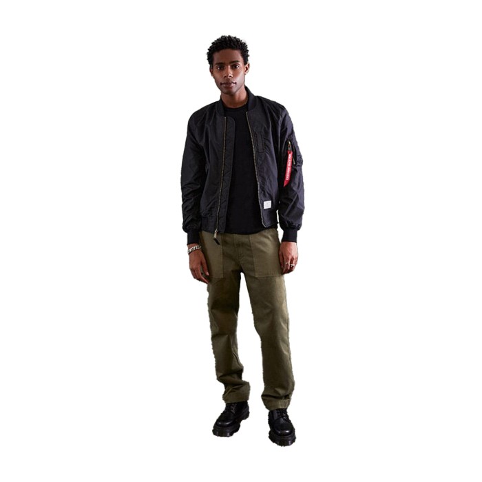 бомбер l2b skymaster gen ii flight jacket от бренда alpha industries вид слева