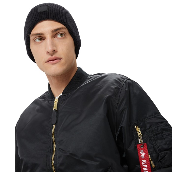 бомбер ma-1 flight jacket из америки вид сбоку