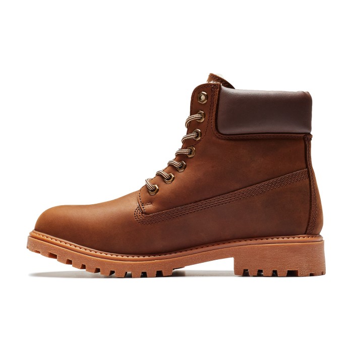 ботинки ankle boot fur lining - качественный продукт вид сбоку
