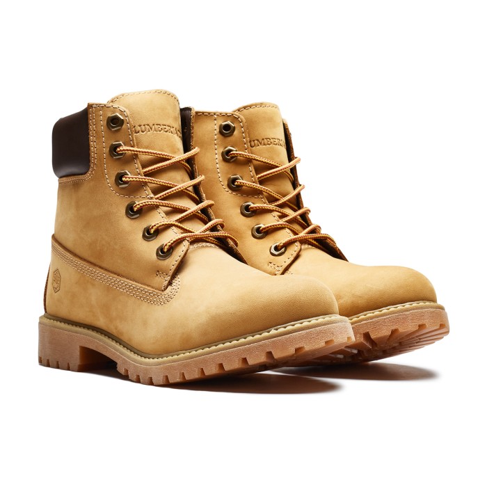 ботинки ankle boot with zip and real fur lining от бренда lumberjack вид слева