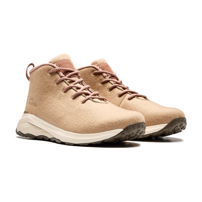 ботинки campfire wool mid от бренда jack wolfskin вид слева