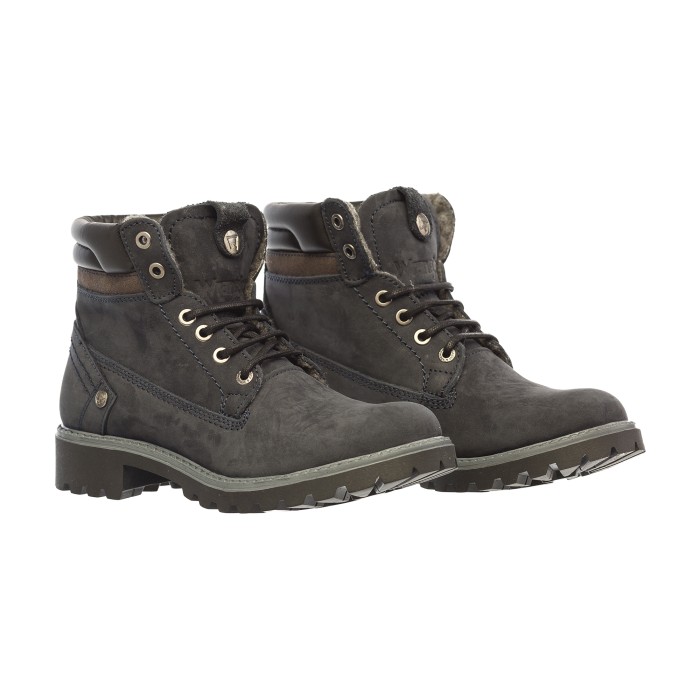 ботинки creek nubuck fur s от бренда wrangler вид слева