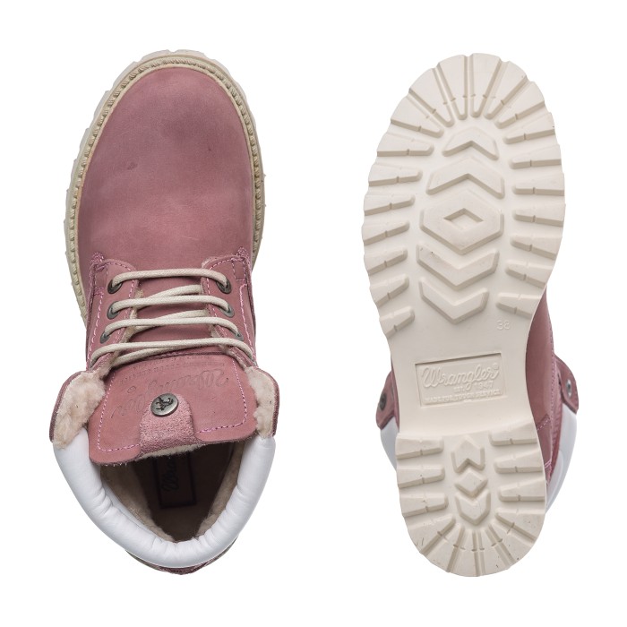 ботинки creek nubuck fur по цене 5300 руб вид справа