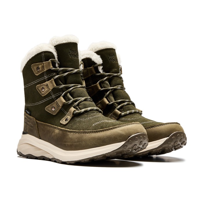 ботинки dromoventure texapore high от бренда jack wolfskin вид слева