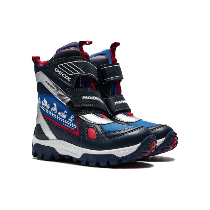 ботинки himalaya boy b waterproof от бренда geox вид слева