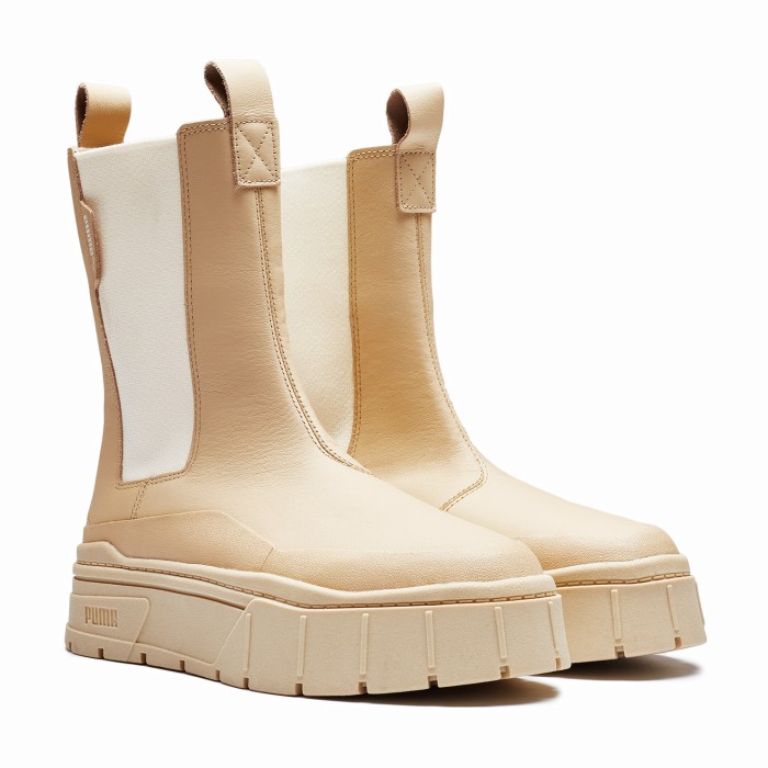 ботинки mayze stack chelsea от бренда puma вид слева