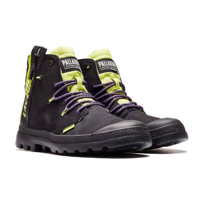 ботинки pampa lite lace it от бренда palladium вид слева