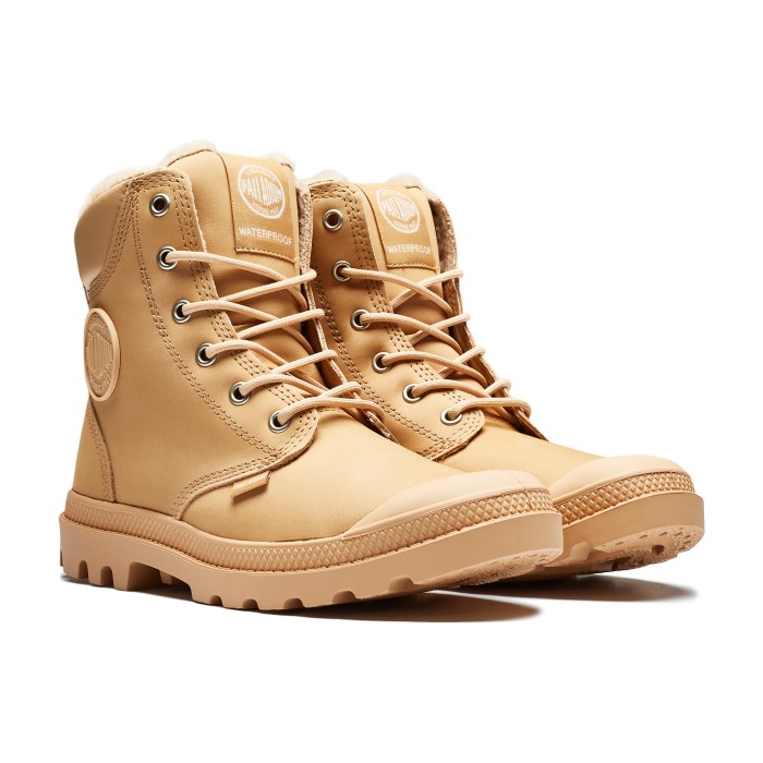 ботинки pampa sport cuff waterproofs от бренда palladium вид слева