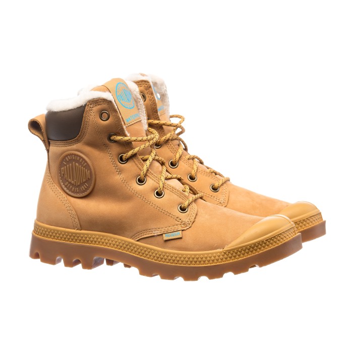 ботинки pampa sport cuff wps от бренда palladium вид слева