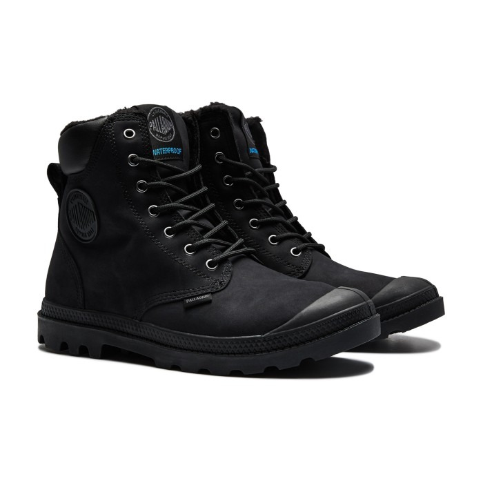 ботинки pampa sport cuff от бренда palladium вид слева