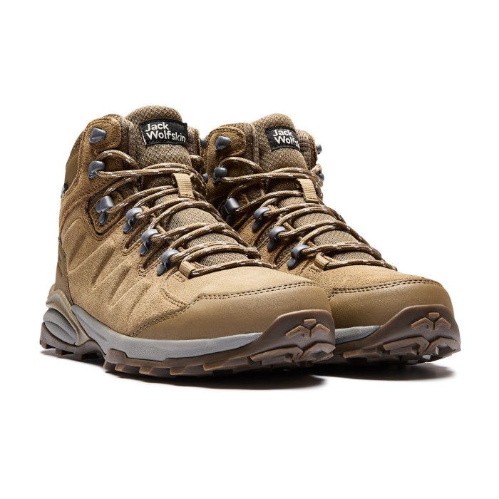 ботинки refugio texapore mid w от бренда jack wolfskin вид слева