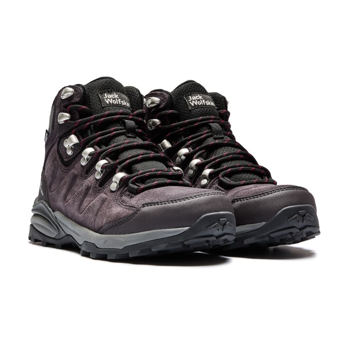 ботинки refugio texapore mid w от бренда jack wolfskin вид слева