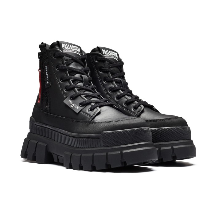 ботинки revolt boot zip leather от известного бренда вид слева