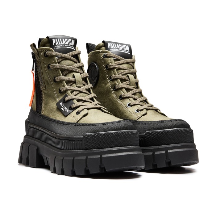 ботинки revolt boot zip tx от бренда palladium вид слева