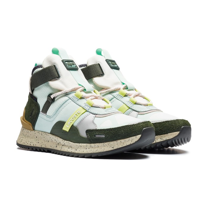 ботинки run breaker от бренда lacoste вид слева