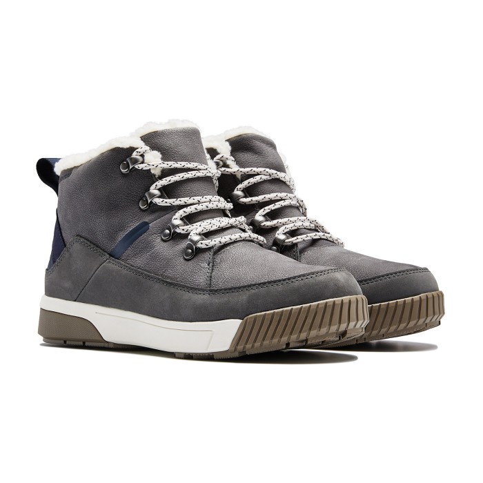 ботинки sierra mid lace waterproof от бренда the north face вид слева