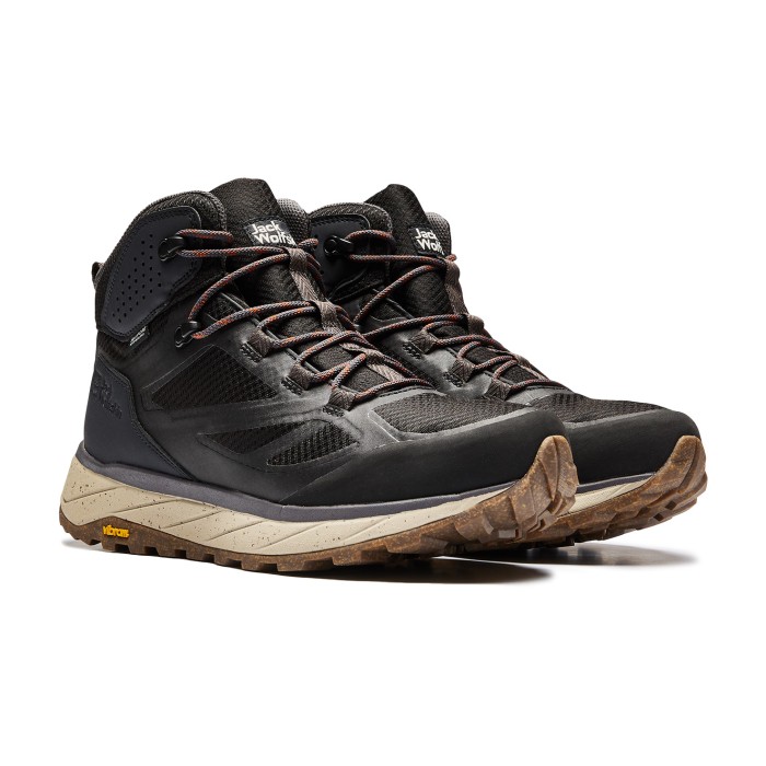 ботинки terraventure texapore mid от бренда jack wolfskin вид слева