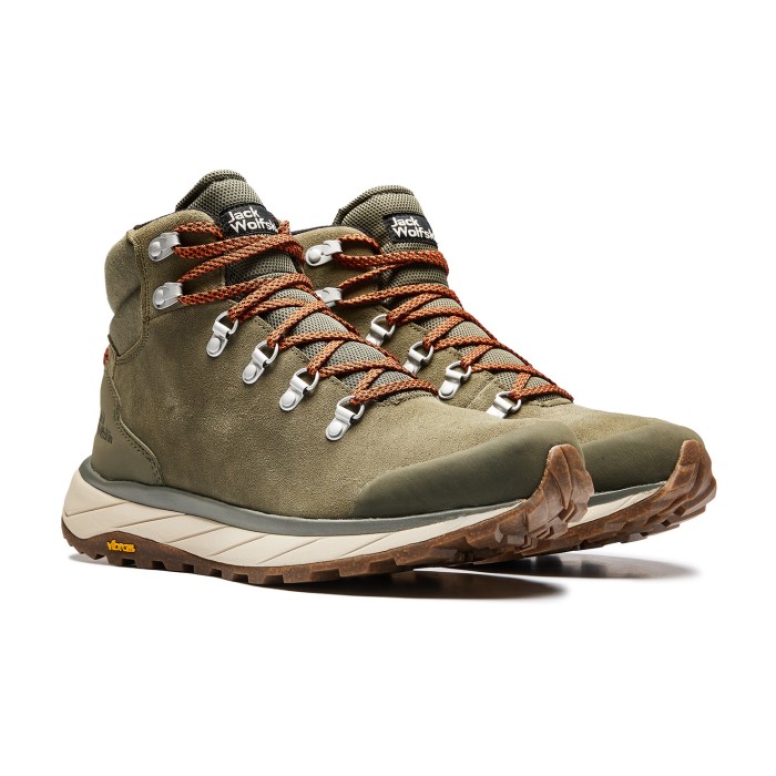 ботинки terraventure urban mid от бренда jack wolfskin вид слева