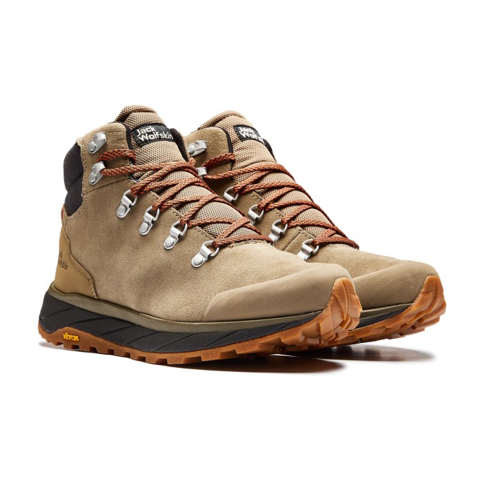 ботинки terraventure urban mid от бренда jack wolfskin вид слева