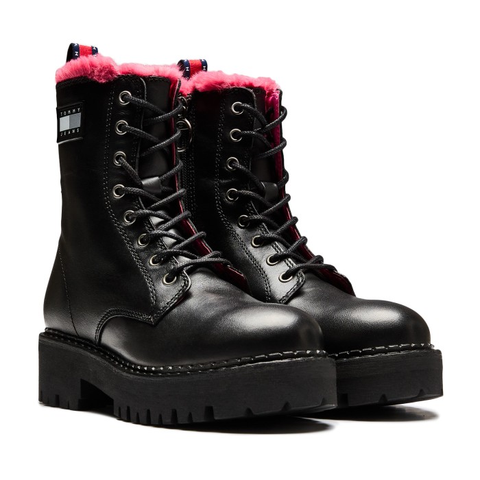 ботинки tjw w urban boot smo от бренда tommy jeans вид слева