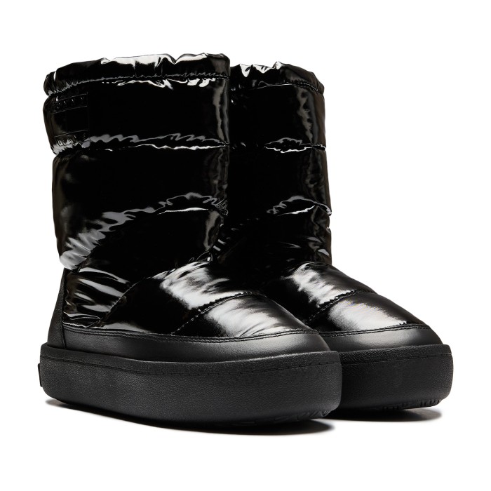 ботинки tjw winter boot от бренда tommy jeans вид слева