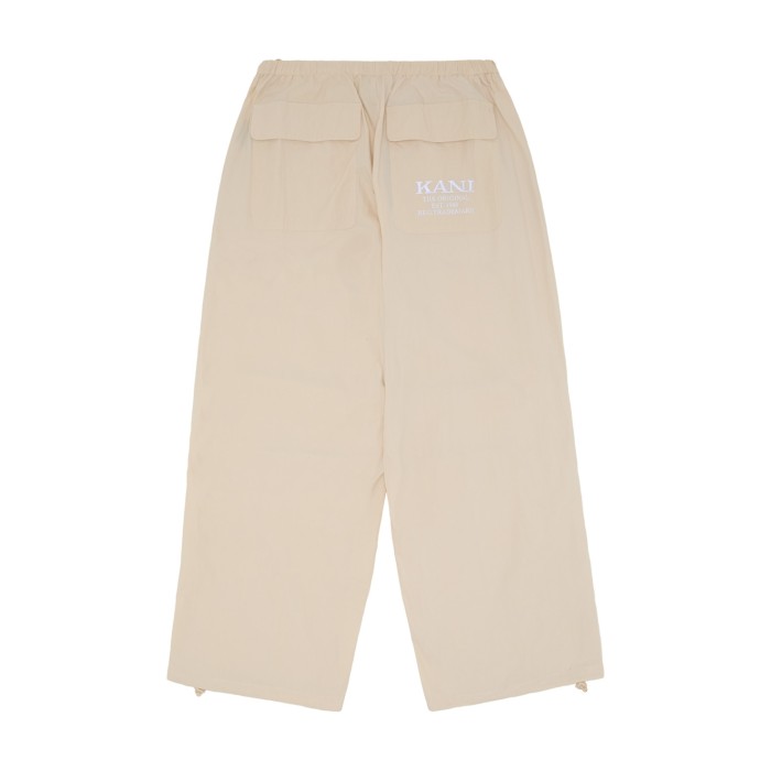 брюки kk small signature parachute pants от бренда karl kani вид слева