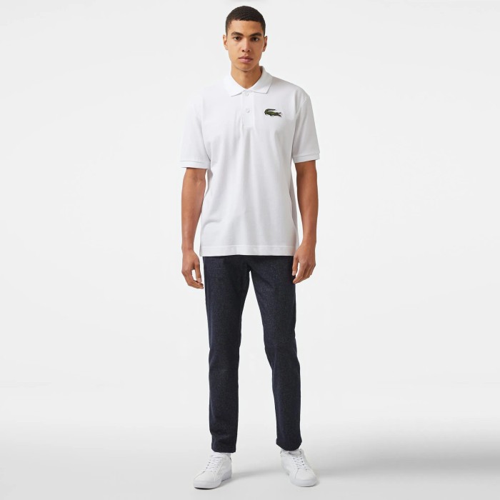 брюки мужские брюки lacoste из смеси хлопка и шерсти HH2551166 фотография