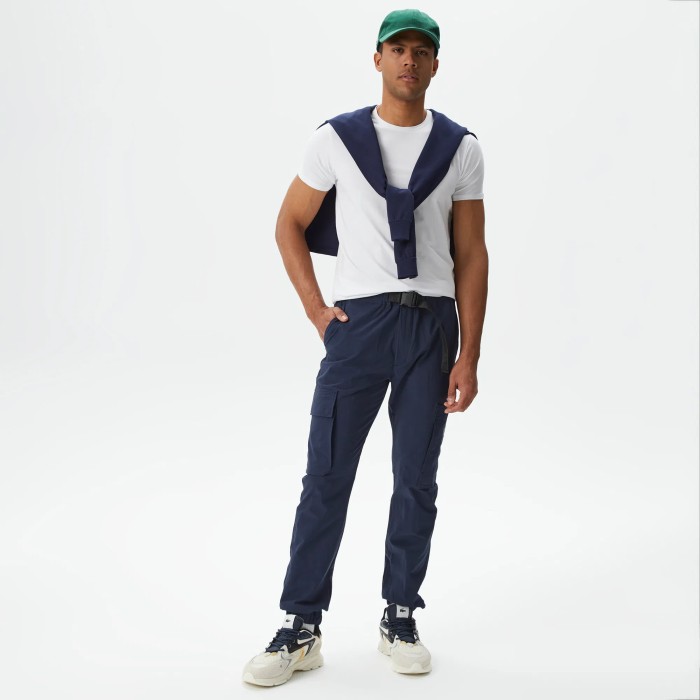 брюки мужские брюки lacoste приталенного кроя HH0403166 фотография