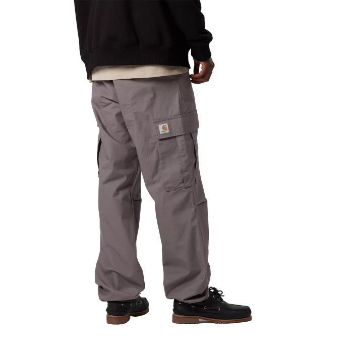брюки regular cargo pant от бренда carhartt wip вид слева