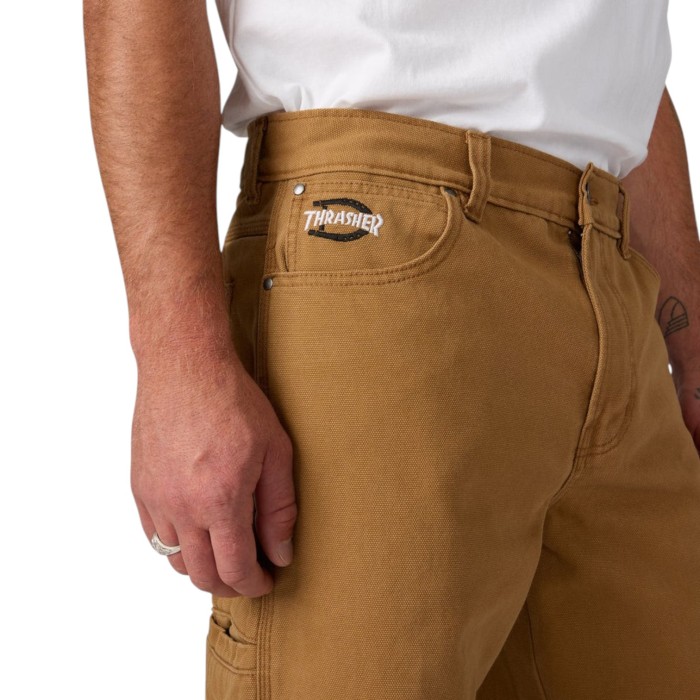 брюки thrasher x pant - качественный продукт вид сбоку