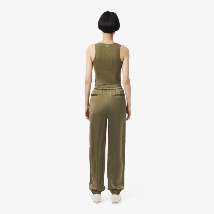 брюки trousers от бренда lacoste вид слева