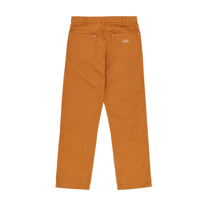 джинсы duck canvas utlty stone washed brown duck от бренда dickies вид слева