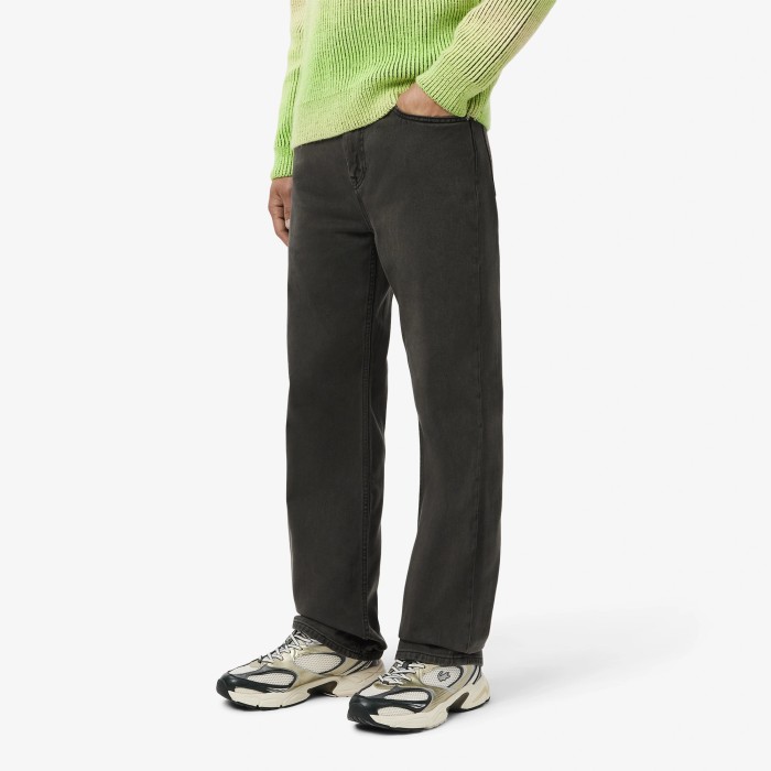 джинсы мужские брюки lacoste из органического хлопка вид сбоку