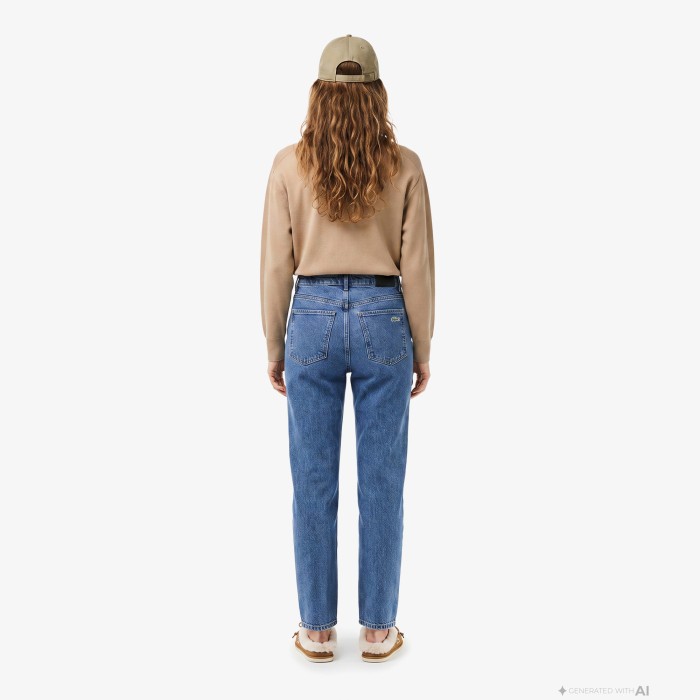 джинсы trousers от бренда lacoste вид слева