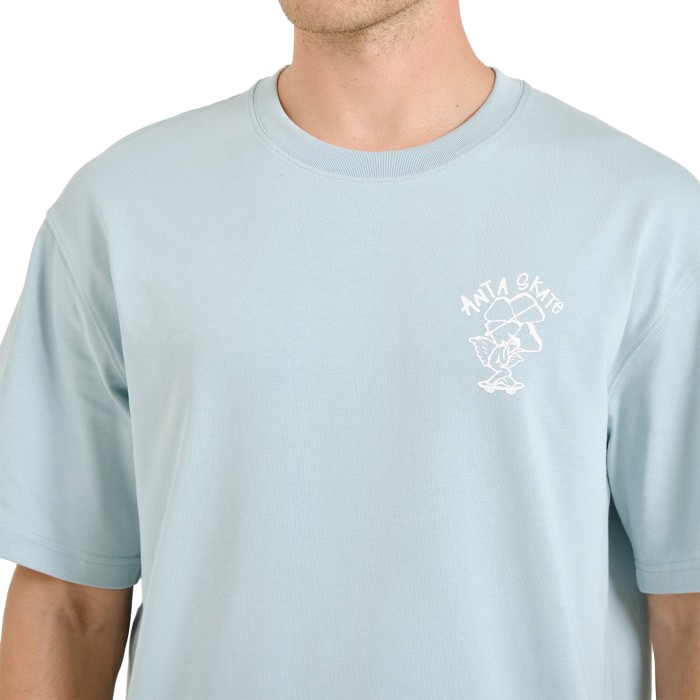 футболка anta skate ss tee - качественный продукт вид сбоку