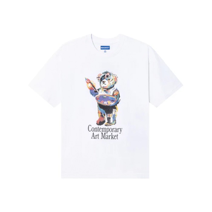 футболка art market bear t-shirt MR991801WHT фотография