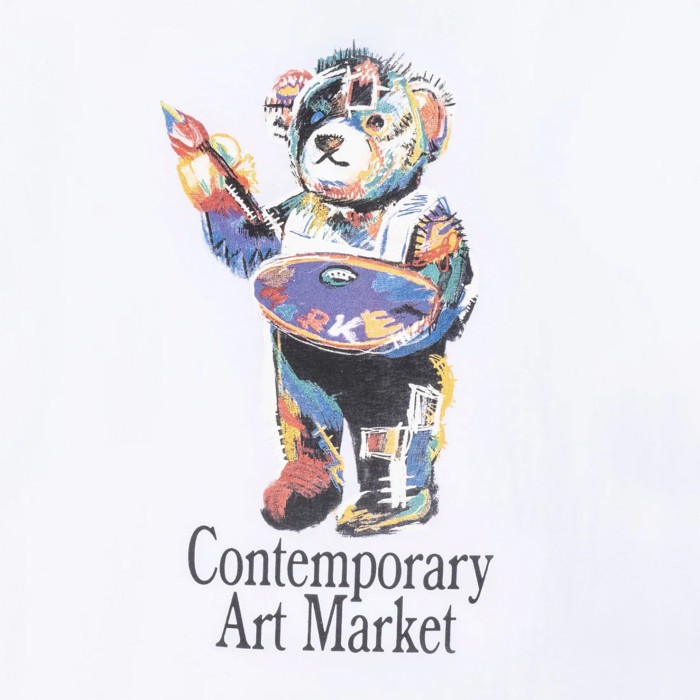 футболка art market bear t-shirt от известного бренда вид слева