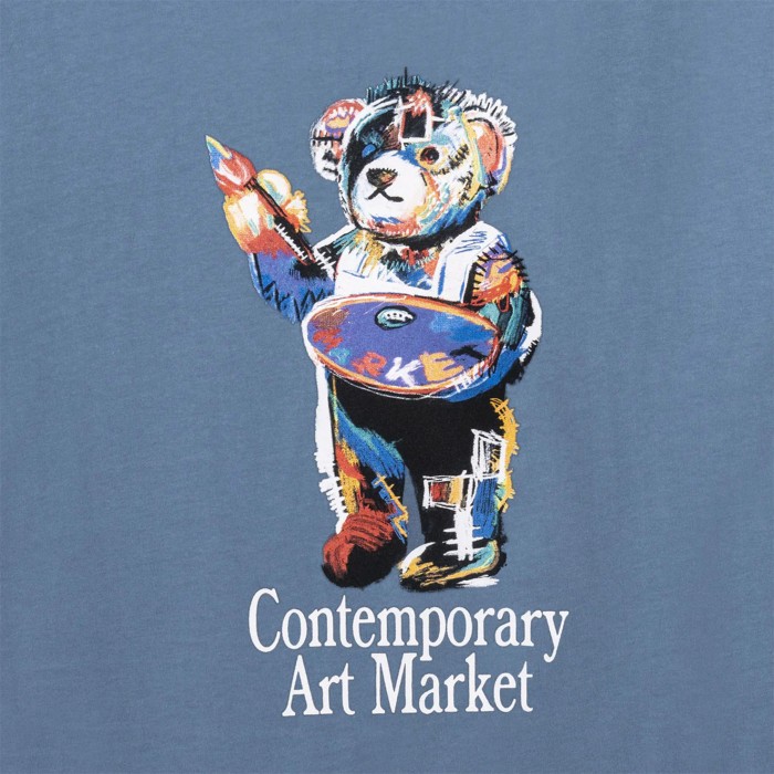 футболка art market bear t-shirt от известного бренда вид слева