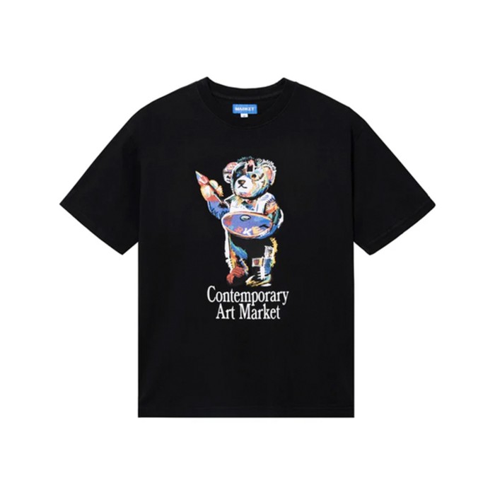 футболка art market bear t-shirt MR991801BLK фотография