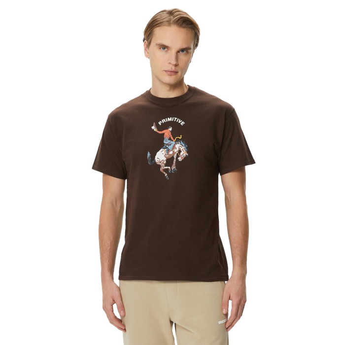 футболка badlands hw tee PRPAPFA2304BRO фотография