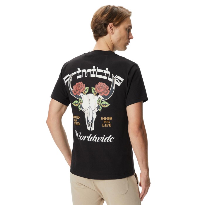 футболка badlands hw tee от бренда primitive вид слева