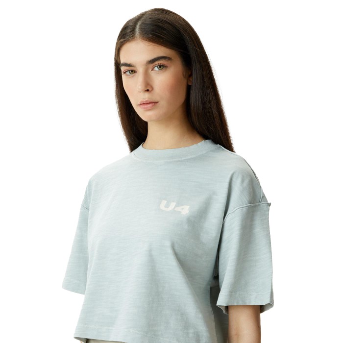 футболка big logo w crop tshirt по цене 1495 руб вид справа