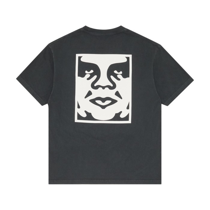 футболка bold icon от бренда obey вид слева