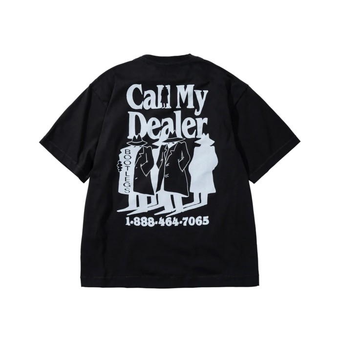 футболка call my dealer t-shirt от бренда market вид слева