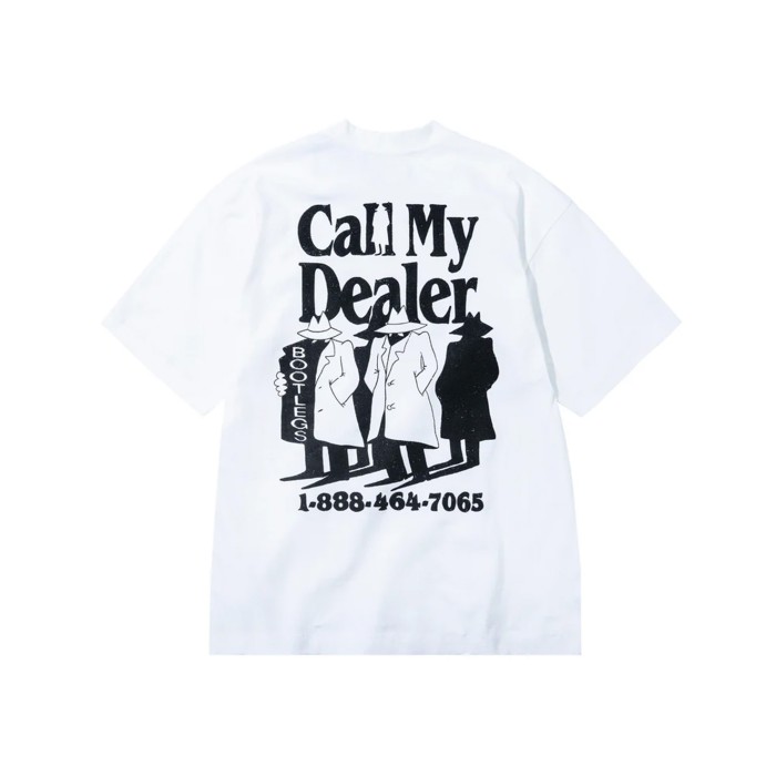 футболка call my dealer t-shirt от бренда market вид слева