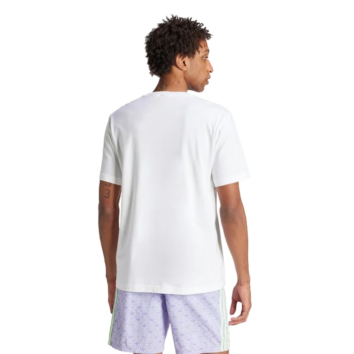 футболка classic monogram graphic от бренда adidas вид слева
