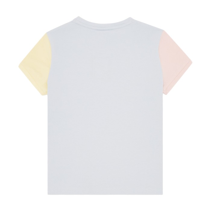футболка classics block fitted tee от бренда puma вид слева