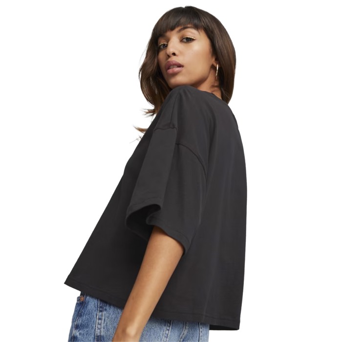 футболка classics oversized tee от бренда puma вид слева